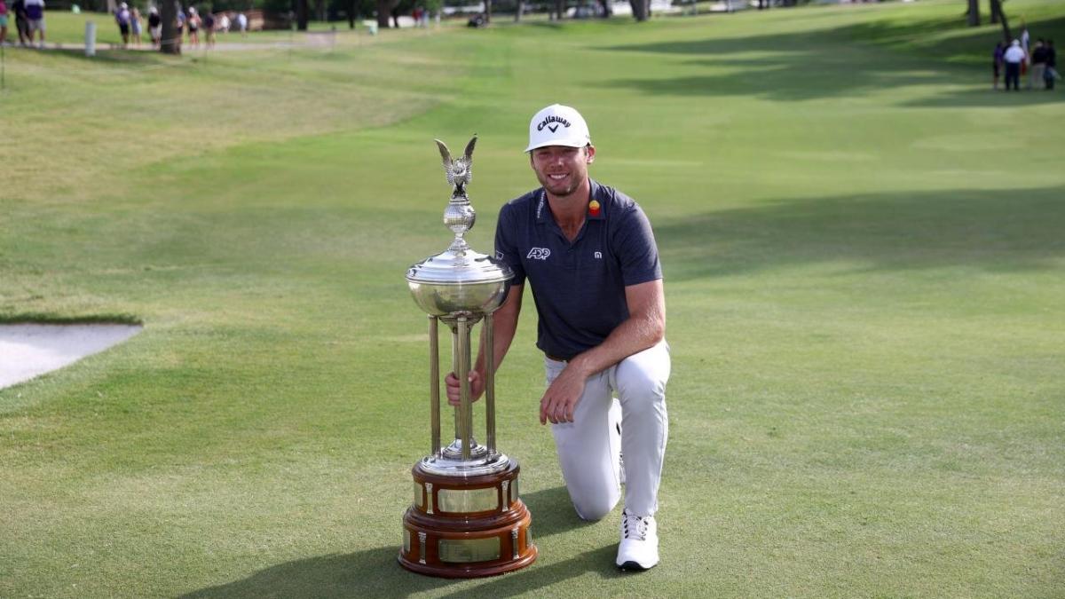 Golfer Sam Burns